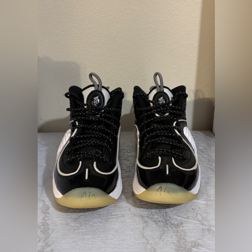*GUC* Mens Nike Air Penny 2 “black patent” Mens Size 7.5 Clean!!! Ready to wear!
